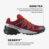 SALOMON Trail Running SPEEDCROSS Red Cm GORE-TEX Men's Dahlia/White/Black 26.5