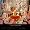 Romantic Surprise Proposal Scene: Creative Letter Lights & Indoor Decoration for Qixi Valentine's Day