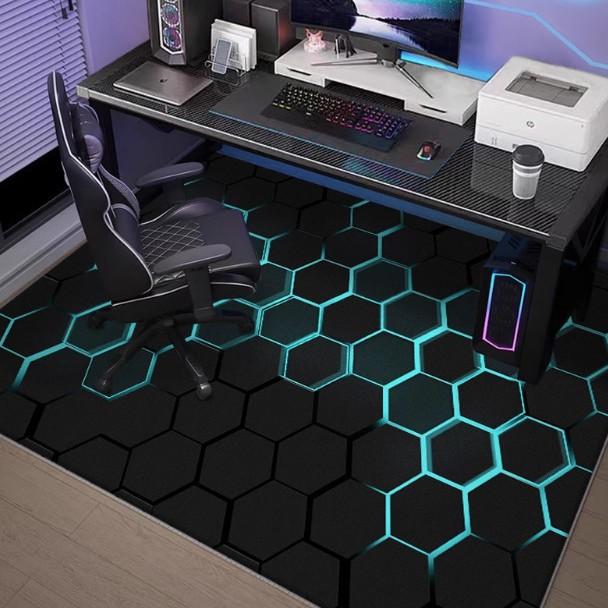 3D Visual Carpet Abstract Geometric Grid Living Room Decoration Carpet