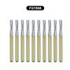 10Pcs/Box WellCK FG Dental Carbide Burs Dia 1.6mm For High Speed Tungsten Steel Burs FG330 FG556 FG245 FG34