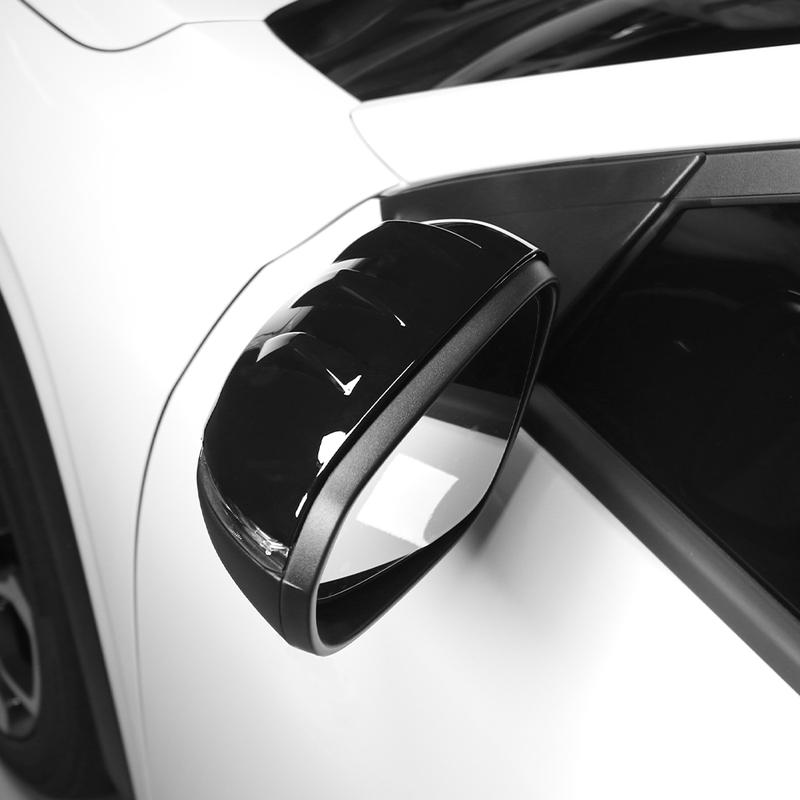 For Chevrolet TRAX CROSSOVER -2026 Carbon Fiber Black Rearview Mirror Decoration Cover Trim Exterior Accessories