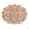 12x European Carved Appligue For Furniture Decoration Round 10cm