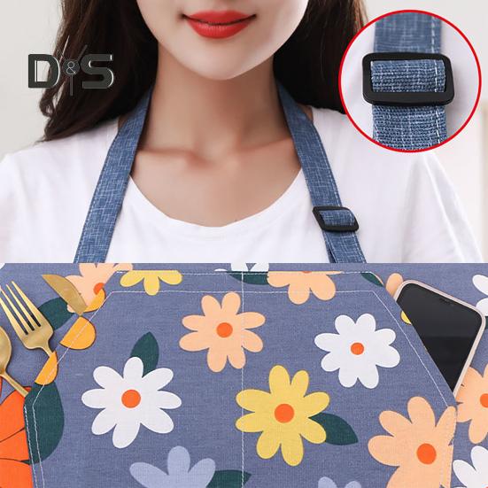 Кухонный фартук, маслостойкий, противообрастающий, регулируемый, в скандинавском стиле, для взрослых, с принтом, кухонный фартук