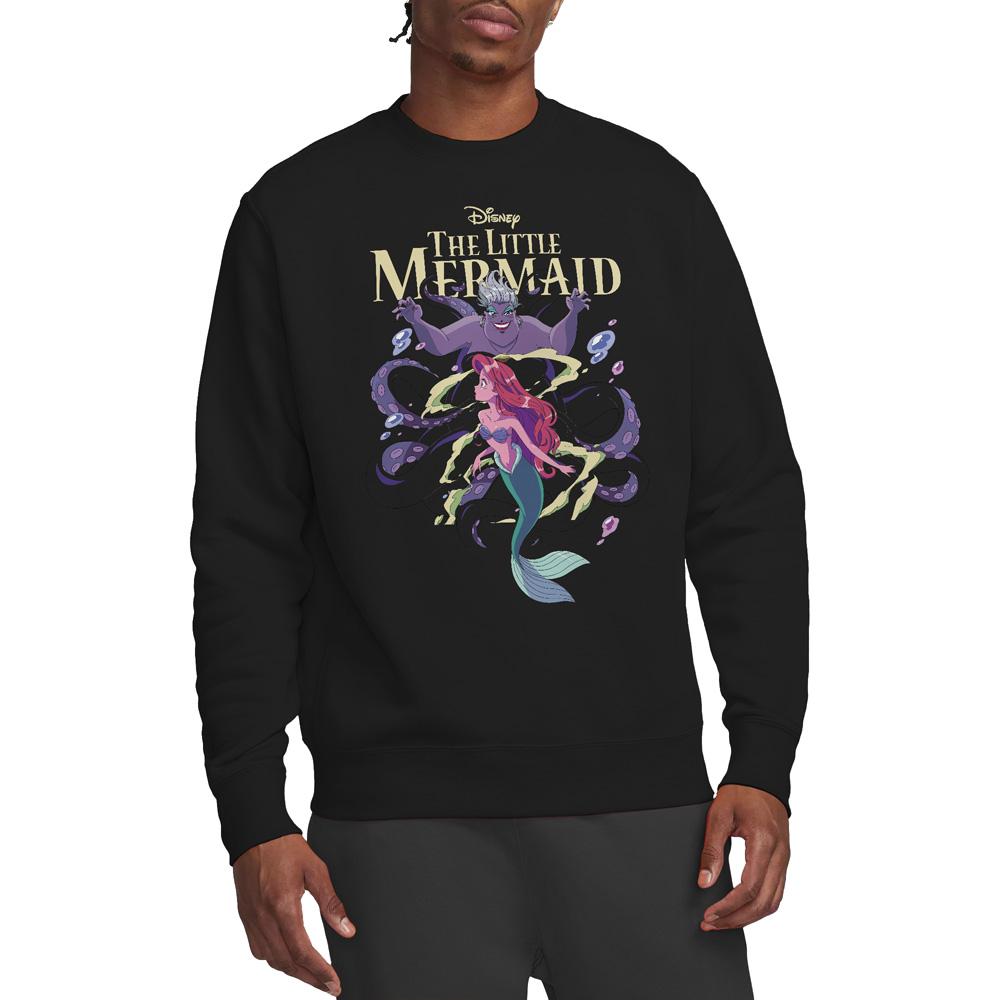 Little Mermaid Unisex Adult Ariel & Ursula Anime Sweatshirt