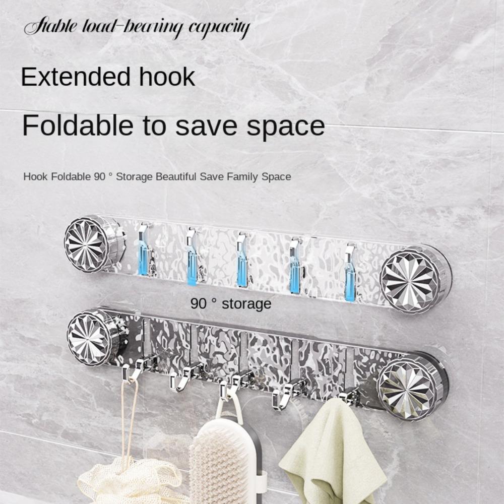 Настенный крючок с присоской, вешалка для полотенец, вешалки для халатов, модный крючок для вакуумной чашки