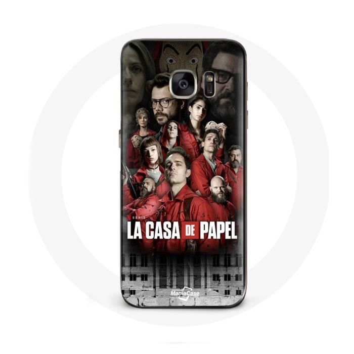 Case for Samsung Galaxy S6 Edge La Casa De Papel Poster Characters