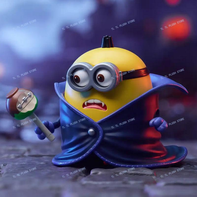New Blokees Halloween Minion Mokoo Version 3th Blind Box Naughty Night For The Cute Ghosts Series Minion Blind Box Festival Gift