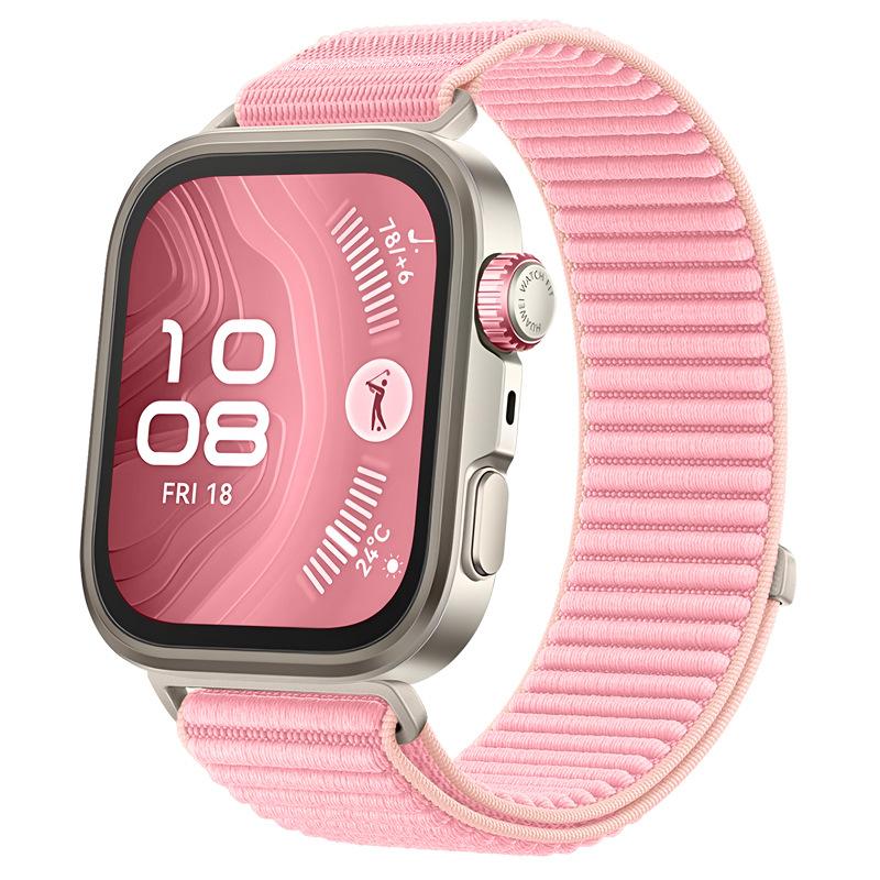 Спортивный плетеный нейлоновый сменный ремешок для HUAWEI WATCH FIT 4 Pro 3 FIT4 / FIT3 Браслет на запястье Аксессуары