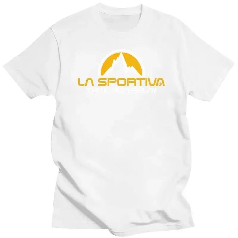 Мужская Женская Брендовая Одежда La Sportiva Принт Футболка Стираемая Дышащая Многоразовая Хлопковая Футболка Маска для Рта Футболка с Личностью