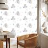 Teddy bears in airplanes wallpaper for living room and bedroom 50x1000