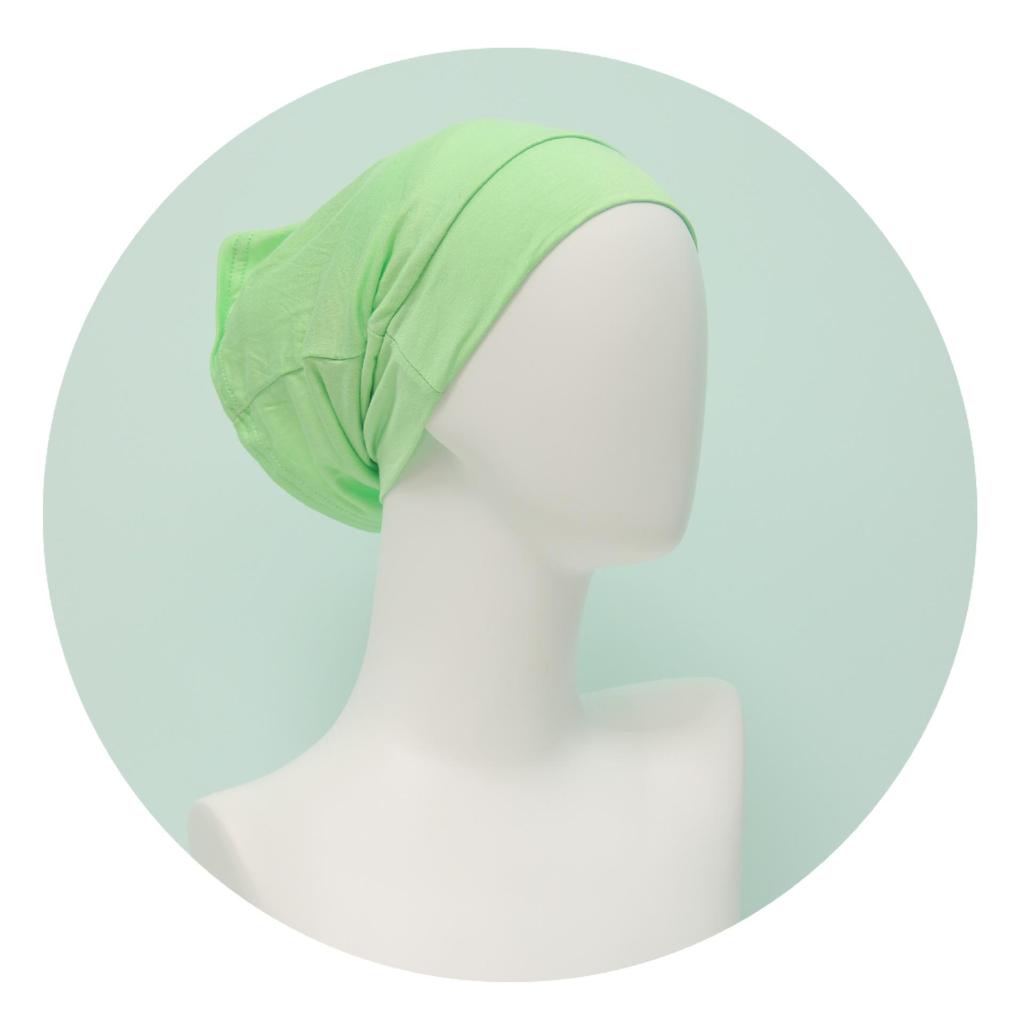 Solid Color Modal Bandage Cap Headscarf