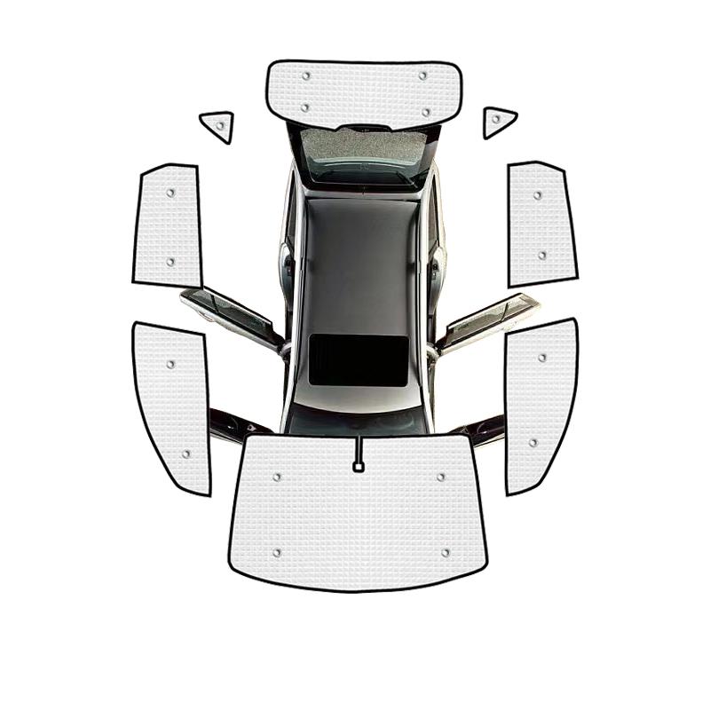 Солнцезащитный козырек с полным покрытием для Nissan Qashqai J10 2007 ~ 2013 Dualis, полный объемный лобовое стекло, боковые окна, потертый козырек автомобиля