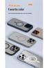 MagSafe Compatible Magnetic Clear Phone Case for iPhone 15/16 Pro Max, Skin-Like Design