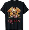 Футболка с классическим официальным гербом Queen