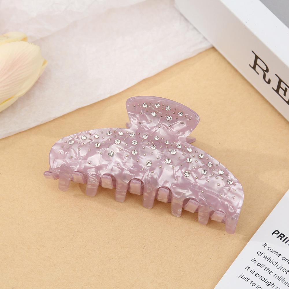 Корейская большая простая модная заколка-клипса «акула» - аксессуар для волос желеобразного цвета
