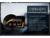 HUD для мода F15: OBD-дисплей для скорости, оборотов двигателя, температуры охлаждающей жидкости и масла, расхода топлива, турбонаддува и часов