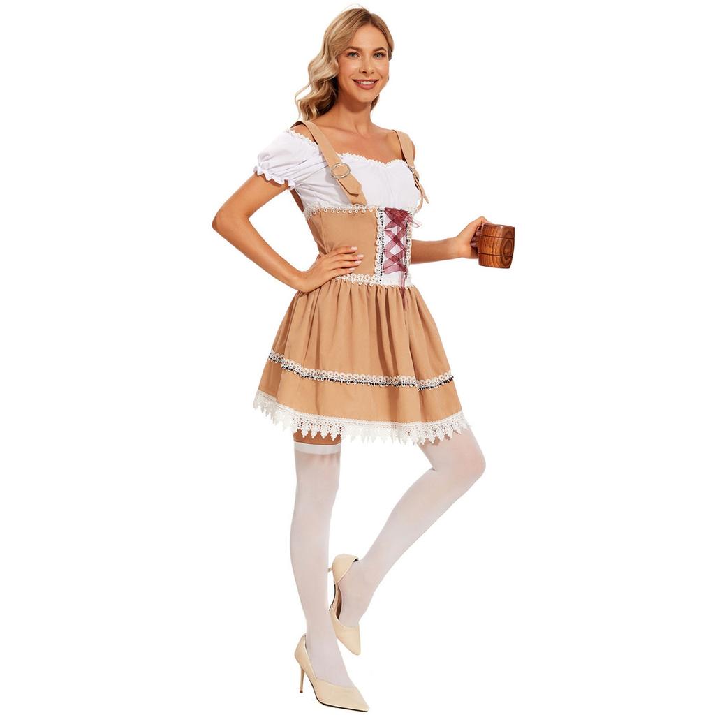 Немецкий карнавальный костюм Октоберфест, женское платье-футляр, сексуальный сценический костюм