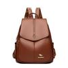Модный рюкзак женский новый дорожная сумка большой вместимости мягкая кожа женский рюкзак сумка для мамы