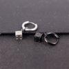 Ring Ear Clip for Men Hook Piercing Ear Jewelry Accessories Trendy Titanium Steel Earrings Hipster