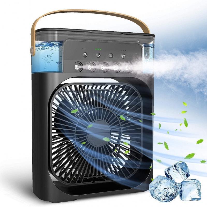 Compact Direct Plug-in Electric Fan for Cooling Clothes - Ideal for Rooms, Work, Dorms, and Universal Water Cooling Systems.