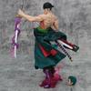 Аниме One Piece Ророноа Зоро Боевая версия. GK ПВХ Фигурка Действия 2 Головы Статуя Модель Игрушки для Детей Кукла Подарки 24см