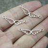 20 шт/металлические крылья ангела для изготовления ювелирных украшений. Размер: 28×5 мм