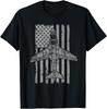 EA-6B Prowler Military Airplane Vintage Flag Tee Unisex T-Shirt