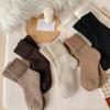 10-1 Pairs Women's Winter Thick Warm Socks - Ultra Thick Haircut with Velvet Edge, Suitable for Indoor and Outdoor Use, Comfortable and Soft