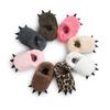 Cute Modeling Monster Paw Baby Warm Slippers Winter Baby Shoes First Walkers Photo Props Accessories