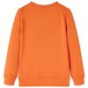 Sweatshirt pour enfants orange foncé 92/104/116/128/140