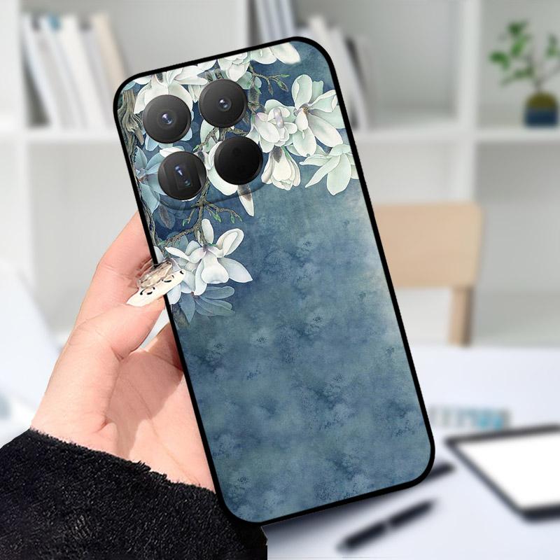 Для Xiaomi Mi 15TPro 15T Чехол Модная Расписная Защитная Задняя Крышка Для Xiaomi 15 T Pro Чехол Телефона Мягкий ТПУ Силикон Fundas