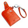 AGILITY affa "Seek" Pass Case with Reel, Holds 2 IC Cards, Genuine Leather, Made in Japan