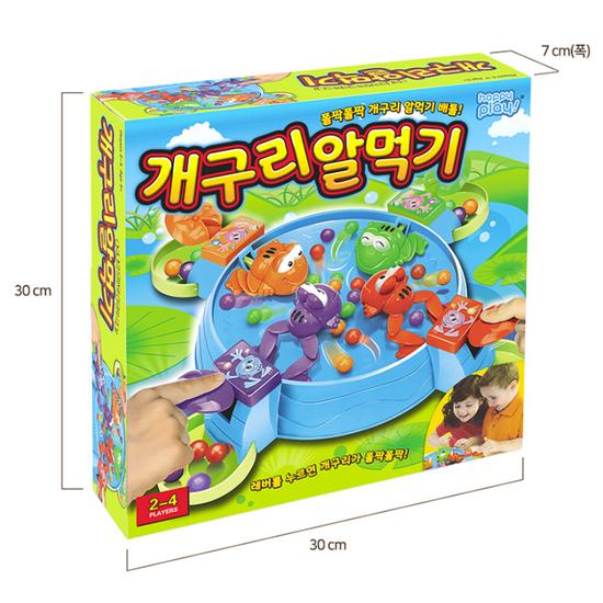 Счастливая игра Лягушка ест, популярная корейская игра