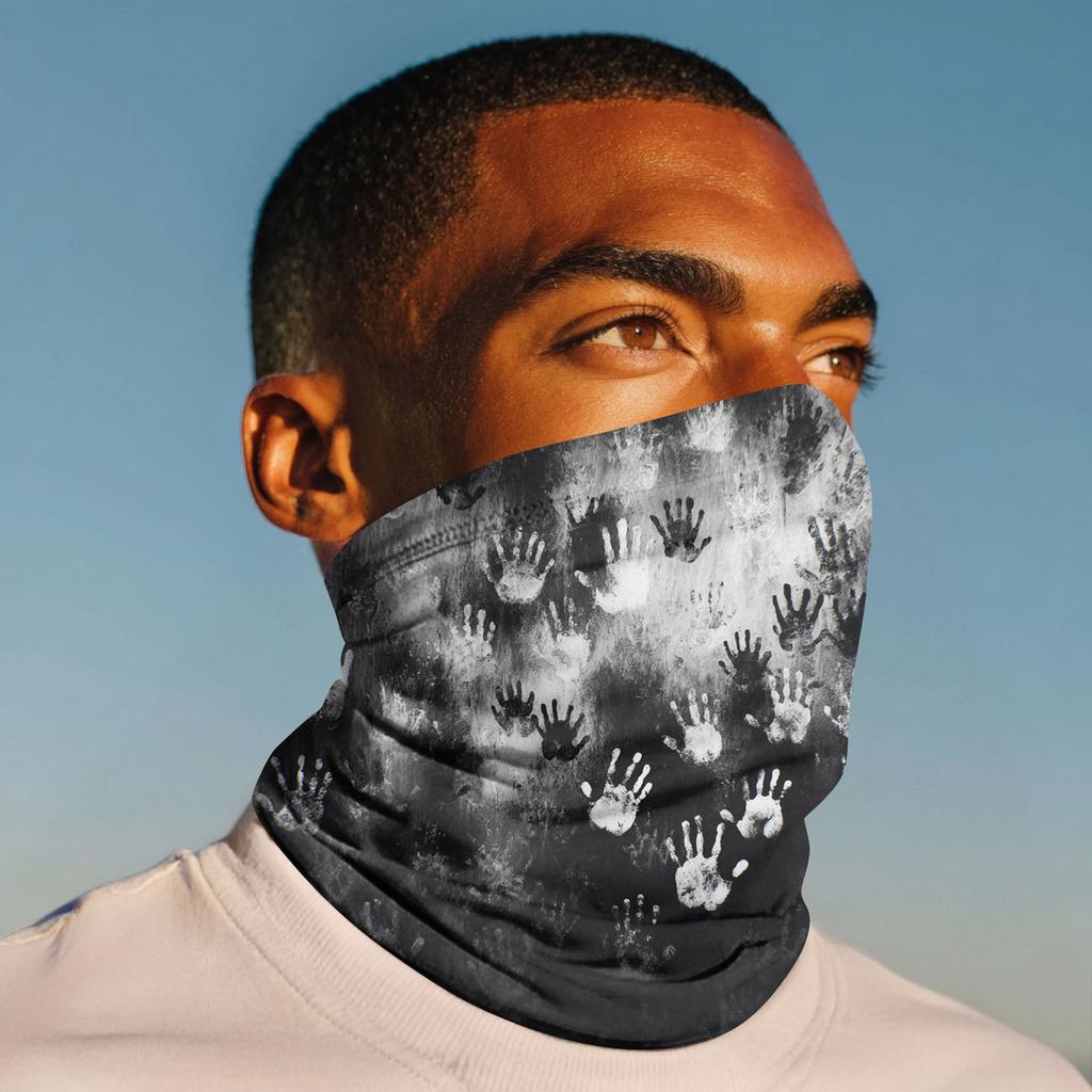 Уличная велосипедная маска Модный принт Бандана Шарф для шеи