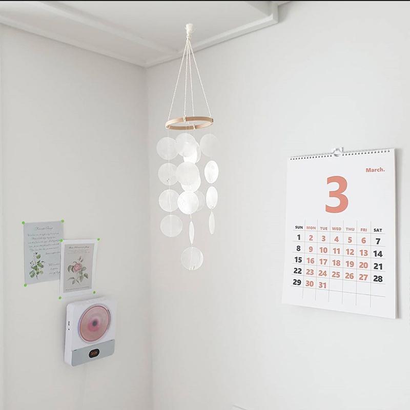 Natural Shell Dream Wind Chimes Bohemian Dream Catchers Kids Room Nursery Decoration Bedroom Balcony Hanging Decoration Gifts