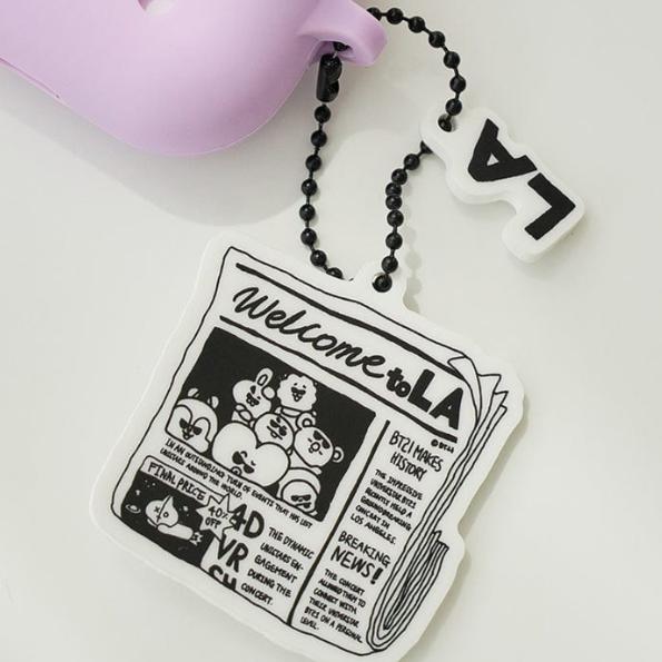 BT21 Акриловый брелок для ключей City Edition