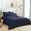 Plain Navy Blue Duvet Cover 260 X 240 Cm / 100% Cotton / 57 Threads/cm² for Double Bed "King Size"
