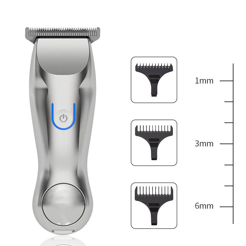 0,1 мм Т-образная машинка для стрижки волос, золотая машинка для стрижки волос, золотой, серебряный триммер для салона, 110 220 В, парикмахерский электрический триммер для стрижки