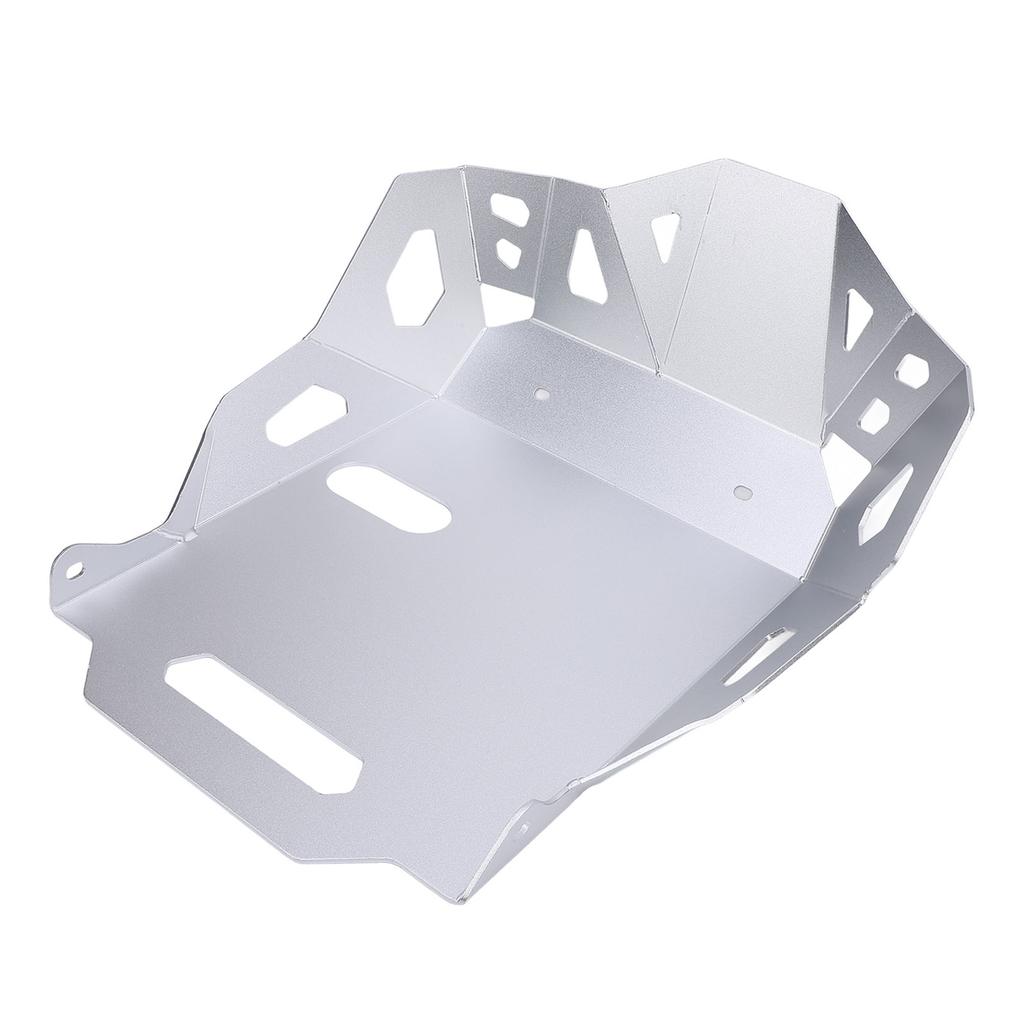 Motorcycle Engine Skid Plate Effective Protection Aluminum Alloy Engine Chassis Guard for 800DE 2023 2024 Silver