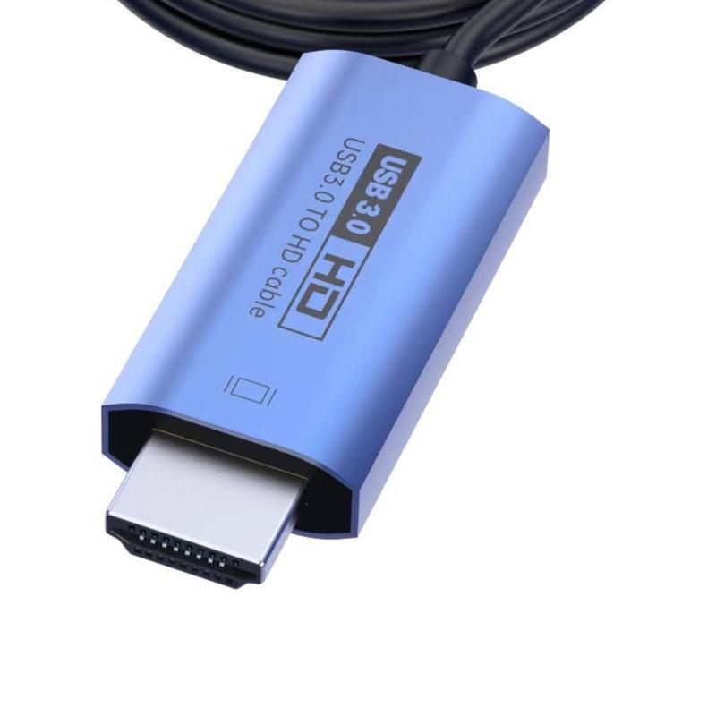 Кабель-адаптер-конвертер USB 3.0 на HDMI-совместимый, Type-C на HDMI-совместимый, для ПК, ноутбука