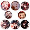 32/44/58mm Genshin Impact Badge Game Anime Girl Hu Tao/Venti/Jean Lapel Pin 58mm Round Brooch for Backpack Clothes Accessories Jewelry Gift