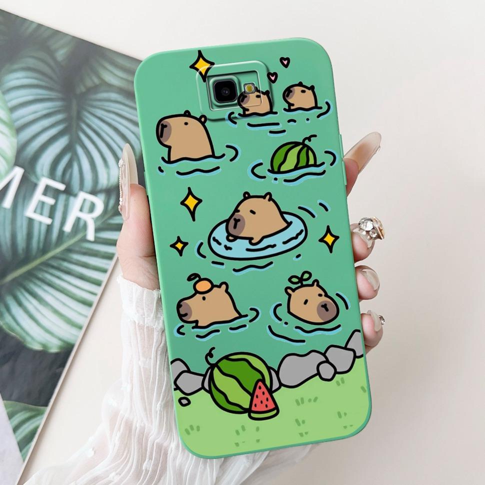 Case For Samsung Galaxy J4 Plus Floral Animal Cartoon ShockProof Fundas For SamsungJ4+ Galaxy J4 Plus J415F Cover Silicone Cases