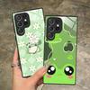 Милый Чехол-Лягушка для Телефона Samsung Galaxy S26 S25 S24 S23 S22 S21 S20 Note20 Plus FE Ultra Стеклянная Защитная Крышка