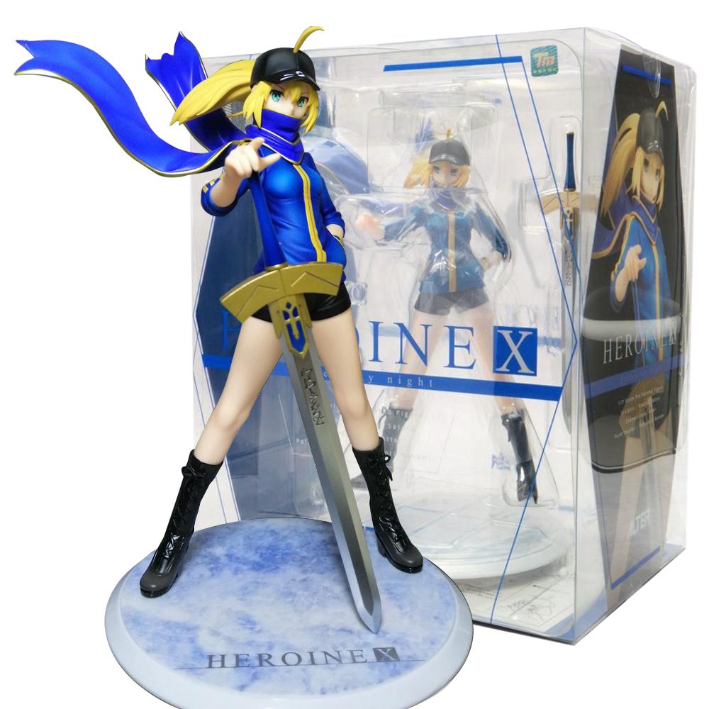 23CM Anime Emiya-san Chi no Kyou no Gohan - Altria Pendragon Action Standing Model Toy Gift Collection Action Figure PVC