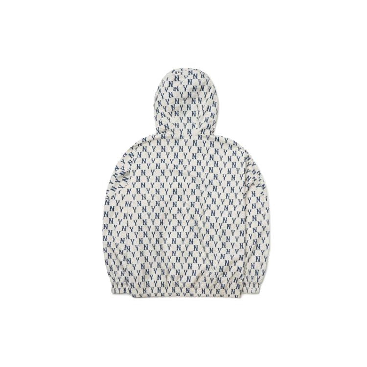 New MLB Base Logo Jackets Unisex Cream 3AWJM0121-50CRS