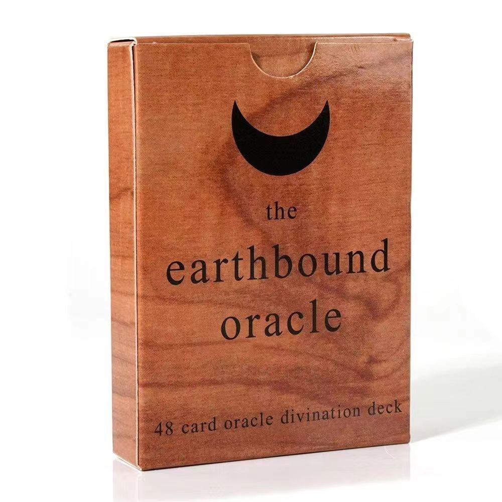 9,4*6,6 см колода Earthbound Oracle 48 шт. Карт для гадания, ориентированных на простые, содержательные темы и символы