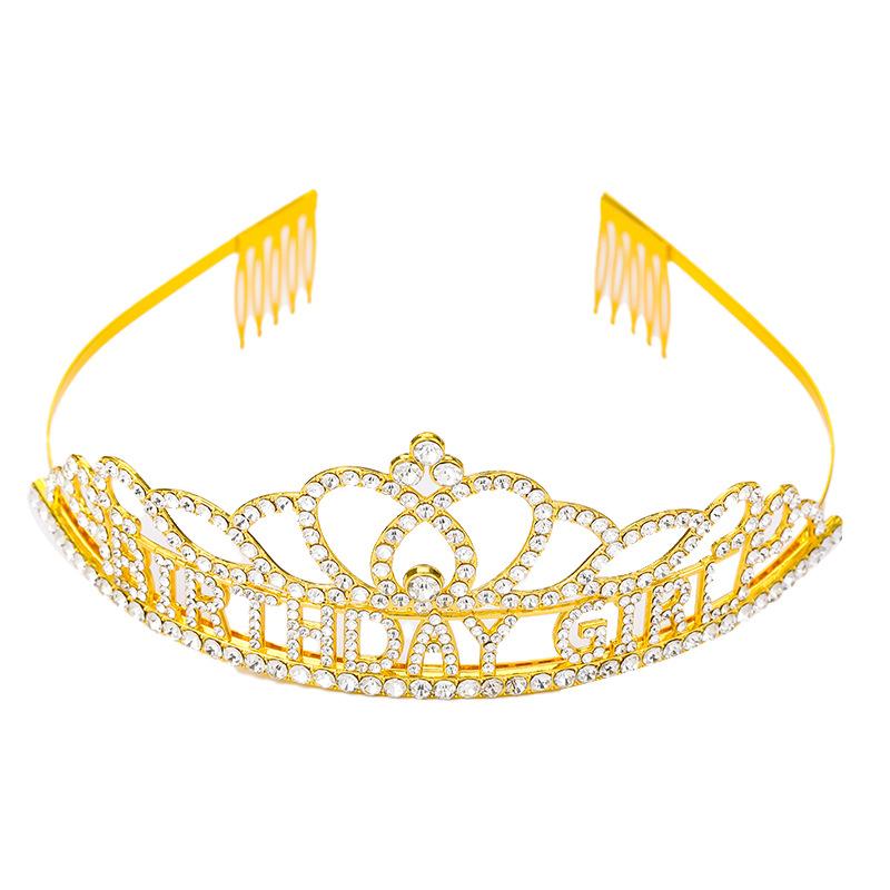 КОРОЛЕВА ДЕНЬ РОЖДЕНИЯ ДЕВУШКА девушки день рождения корона этикет праздничные атрибуты стразы аксессуары для волос