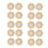 20pcs Disposable Breast Pasties Light Beige Adhesive Bras Breathable Nipple Covers