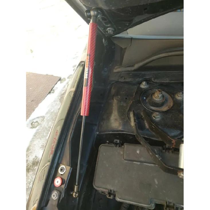 Для Honda Civic 7-го поколения EU/EP хэтчбек 2001-2005 Передняя крышка капота Модификация Газовые стойки Пружины поддержки подъема Амортизатор углеродное волокно