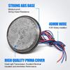 Reflector Motorcycle LED Reflector 24V Car 24 Row Side Marker Lamp Turn Signal Auxiliary